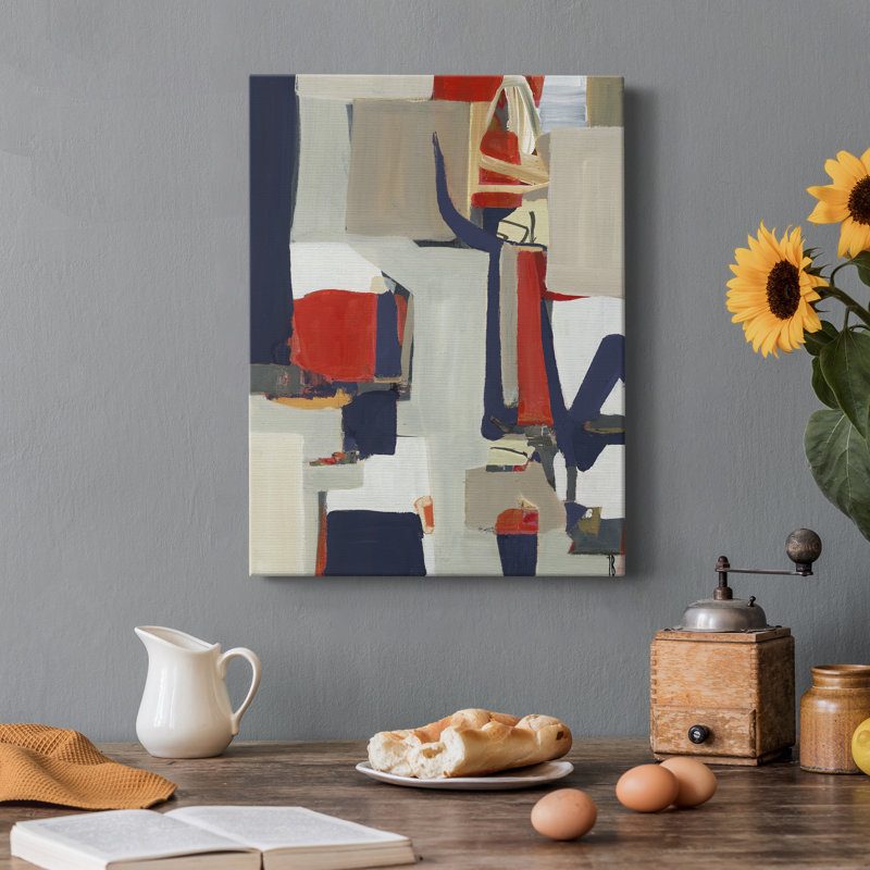 ORANGE CRUSH - Impression sur toile tendue, H 12 po x l 8 po x P 1 po
