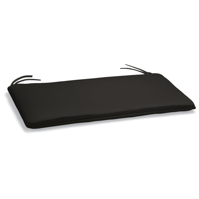 Wexford Sunbrella Outdoor Bench, Black