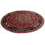Kellow Oriental Area Rug in Red
