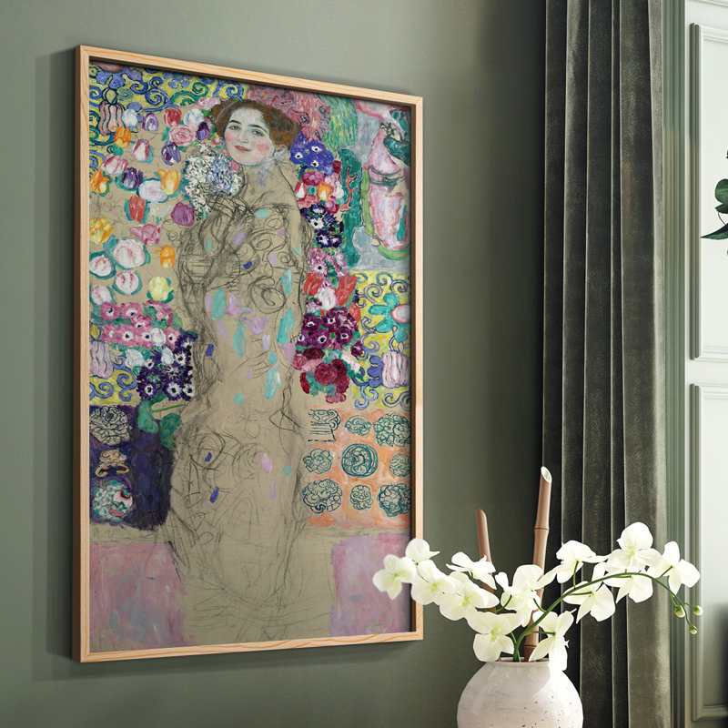 Gustav Klimt douzième, Naturel, H 14 po x l 11 po