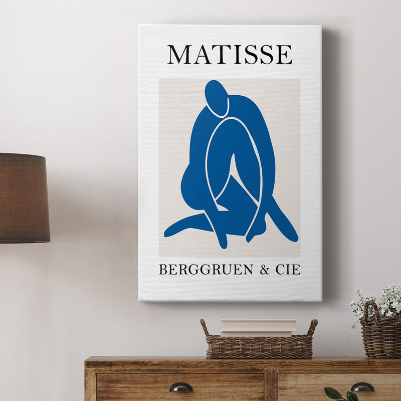 Matisse CCXC III, reproduction d'art encadrée Cavas, H 27 po x l 18 po