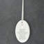Angel Dedicated Oval Shaped Ceramic Hanging Ornament