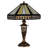 27" High Diamond Band Mission Table Lamp