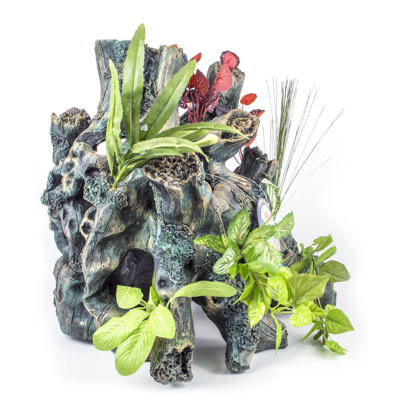 Driftwood Gardens Ornament for Aquariums and Terrariums, Super