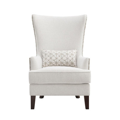 Upholstered Wingback Chair