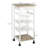 Kynnidi Solid Wood Bar Cart