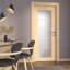 Porte standard préfinie en bois manufacturé et vitré Avon 5 Lite-88709724-88709728-91674993
