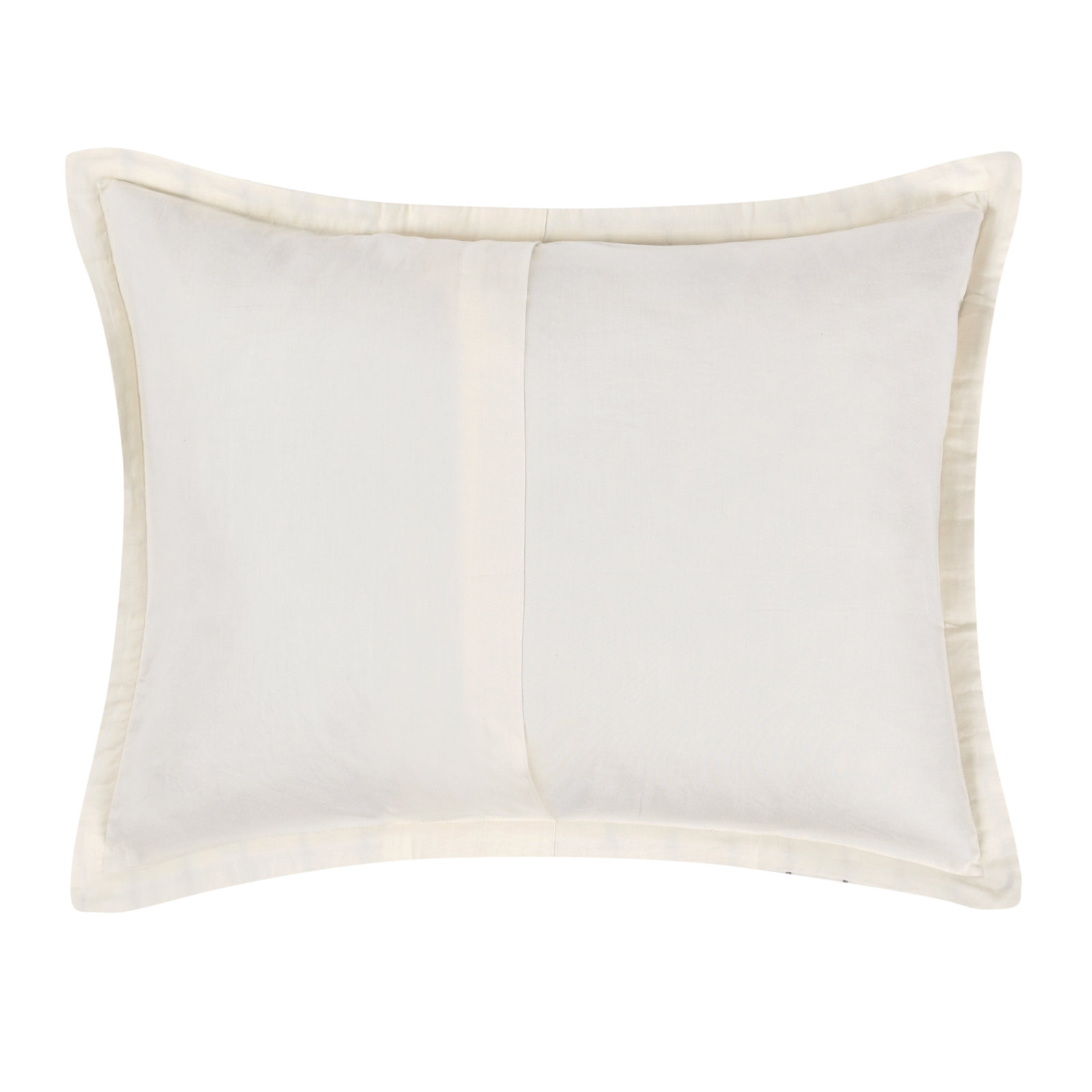 Keegan Belgian Flax Linen Sham Set, Standard, Ivory