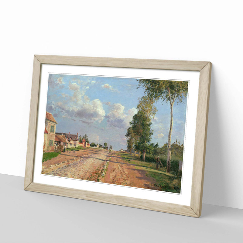 Camille Pissarro - Single Picture Frame Painting, Oak