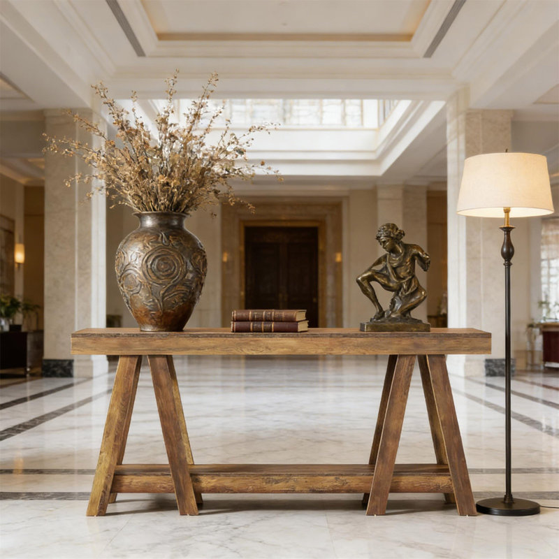 2-Tier Hall Table,Entryway Table,Functional Console Table