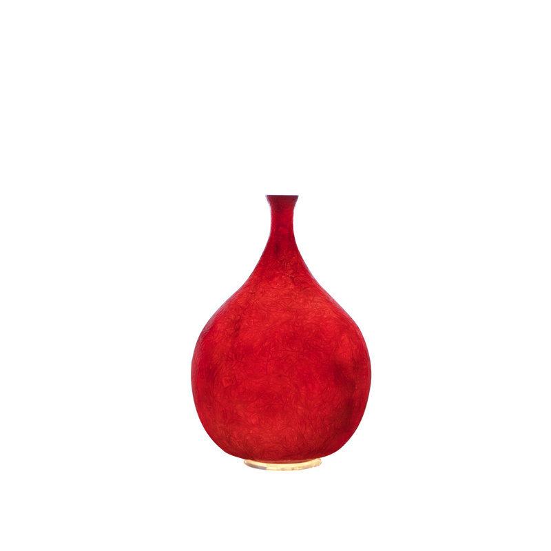 Luna Luce Liquida Table Lamp, Red, 26 cm H X 18 cm W X 18 cm D