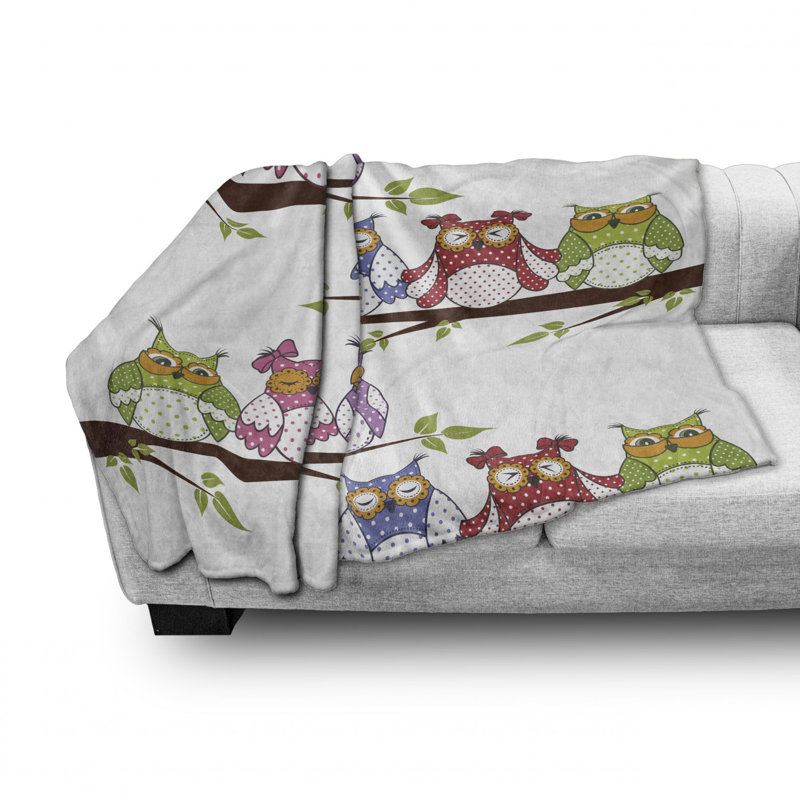 Hand Woven Throw Blanket, 60" W x 80" L