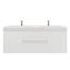 Ensemble de meuble-lavabo double 59 po Aylanna-79035853