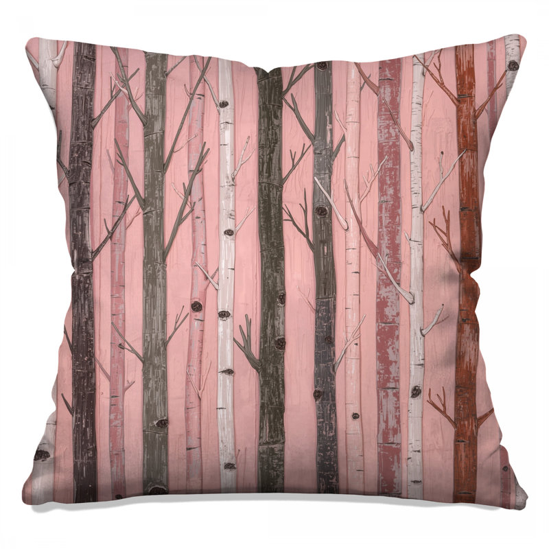 Coussins Tall Birch Trees, 18 po x 18 po