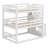 Triple Loft Bed With Integrated Storage Steps And Modular Configuration-1370706131