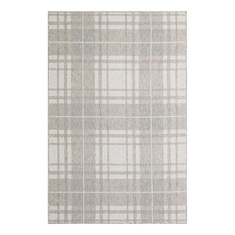 Talih Plaid Indoor / Outdoor Rug