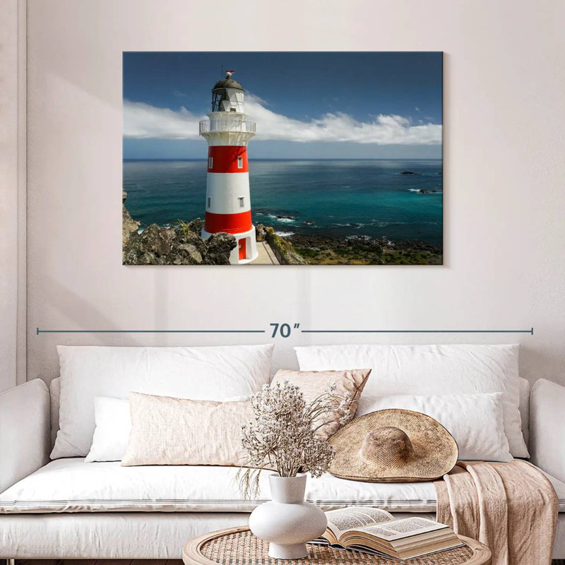Aletra Cape Palliser Lighthouse, 30" H x 45" W