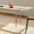 Modern Semi-Circular Solid Wood Dining Table-110519229