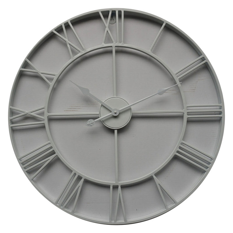Stutz Composite Wall Clock, Grey