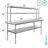 Stainless Steel Top Workbench With 2 Tier Shelf-63850108