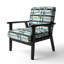 Fauteuil d'appoint en velours D-309179698