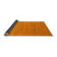 Tapis abstrait orange / brun-705598636