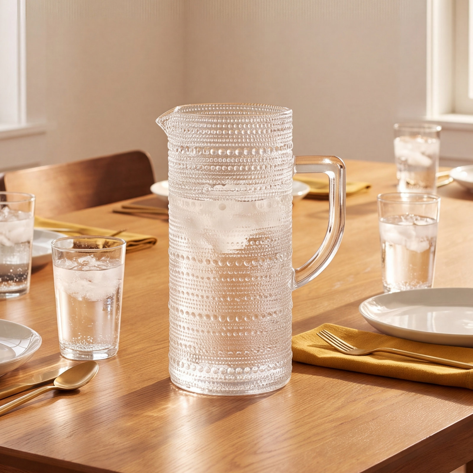 Jupiter Glass Pitcher