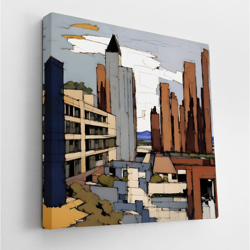Ameritown I, 24" H x 24" W