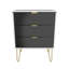 Fully Assembled Anacarina 3 - Drawer Chest of Drawers-1229431558