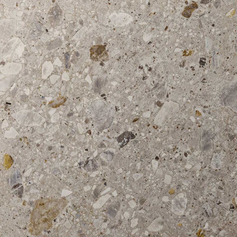 Stonehenge 47,16 po X 47,16 po Carrelage de sol et mural Terrazzo Look, Terre