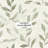 Floral Blackout Curtains - Modern Linen Sage Grommet Curtain - 1 Panel-456700772-456700770