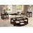 Contemporary End Table with Drawer and Shelf Dark Cherry Finish Wooden Furniture 1pc