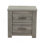 Practical Nightstand, Bedroom Nightstand 2-Drawer Side Table With Wood Frame