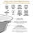 Golden Rabbit Enamelware Ocean Swirl Serving Trays-86716950