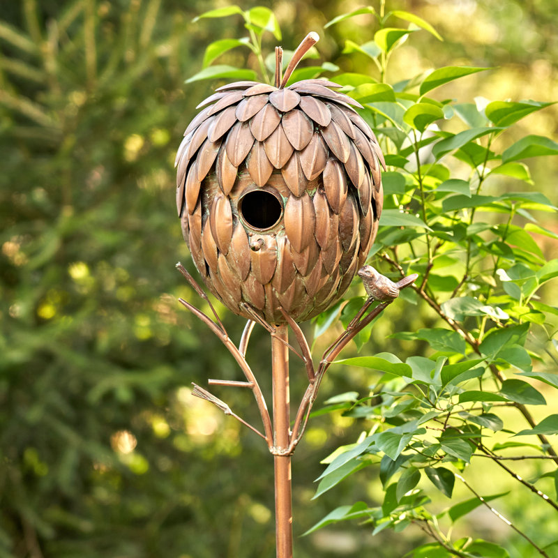 Maestas 67'' H x 11.25'' W x 7.5'' D Weather Resistant Birdhouse