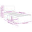  Bed Frame Artisian Oak 90 X 200 Cm Solid Pine Wood-521097620-521097618