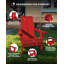 Très grand fauteuil Adirondack pliable moderne avec porte-gobelet Krikacy-532086975