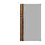 Miroir de plancher en bois massif Tanisha