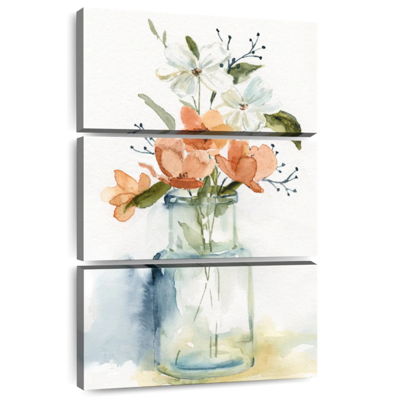 Harnek Simple Blossoms I, 74" H x 48" W