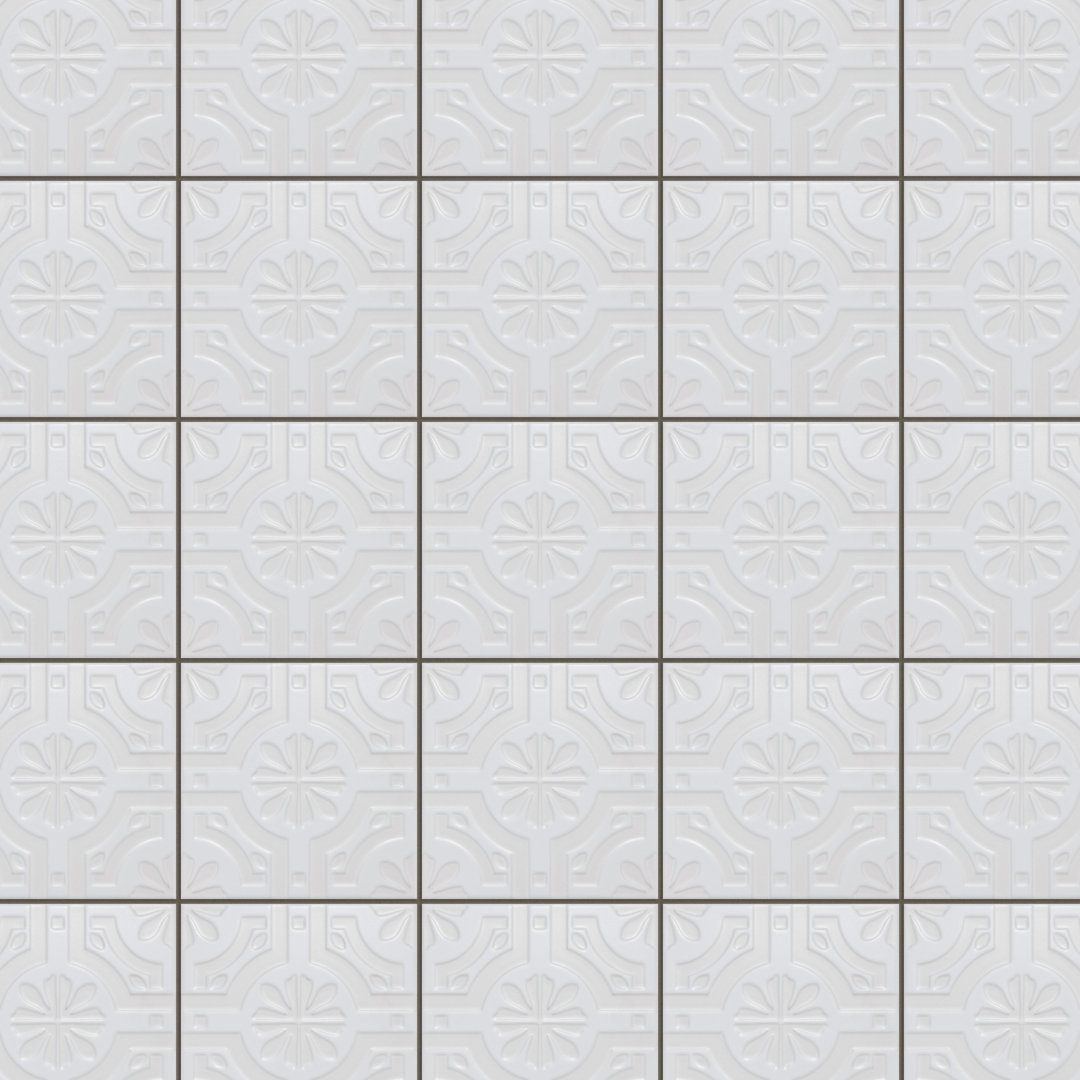 Triplex 7.75" x 7.75" Ceramic Patterned Wall Tile Merola Tile