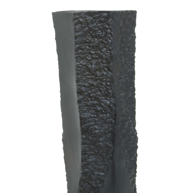 Azilyn Ceramic Table Vase, Grey, 46cm H x 11cm W x 11cm D