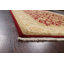 Tapis unique brun clair / rouge noué à la main 5 pi 9 po x 9 pi New Age