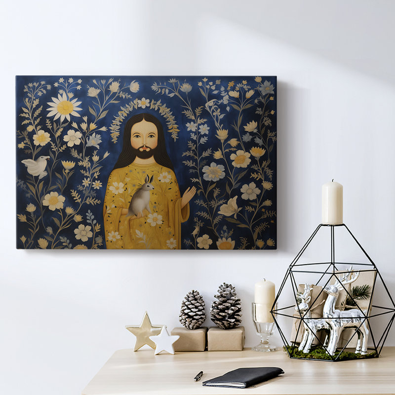 Christmas Holiday Arts - Toile tendue avec châssis, H 8 po x l 12 po