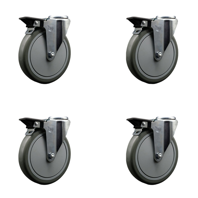 Swivel Bolt Hole Casters
