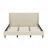 Velvet Upholstered Platform Bed With Wingback Headboard And Walnut Wooden Legs, No Box Spring Needed-2094977272-2094977275