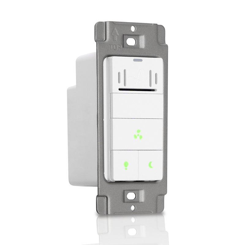 White 3-Way Motion Sensor and Timer Switch