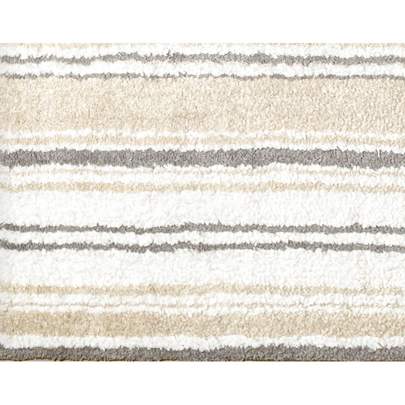 Tapis pour salle de bain Lermitage, L 24 po x L 60 po, Beige