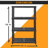 Plastic Height -Adjustable Shelving Unit-51003572