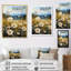 Buttercups Flowers Mountain Landscape sur toile-227957401-227957403