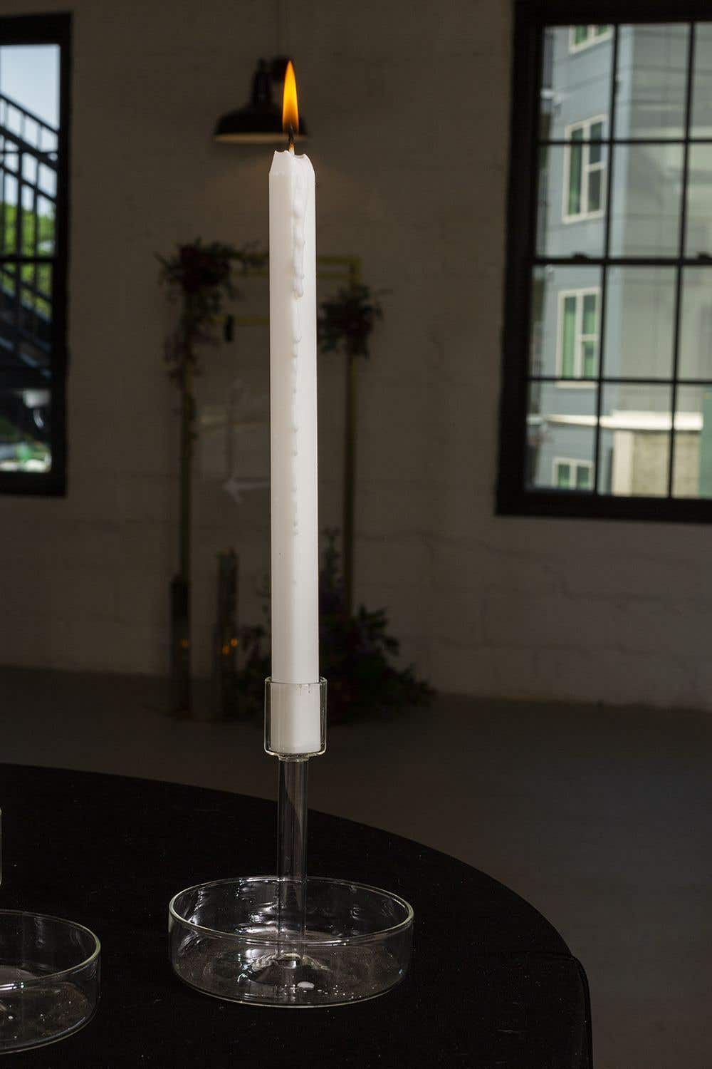Ianthe Candlestick Holder, 5" H x 4.25" W x 4.25" D